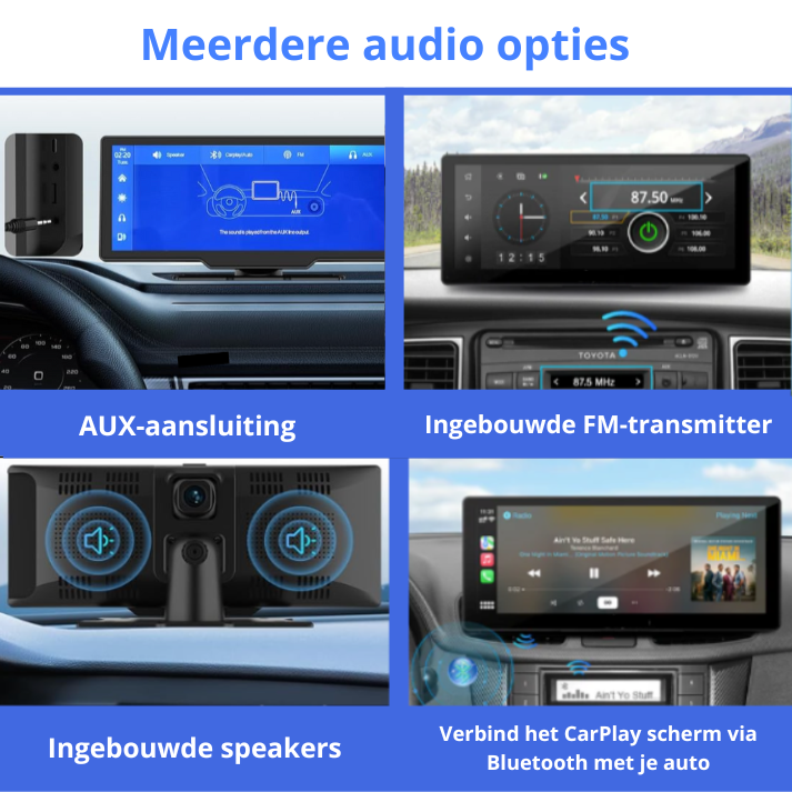 Apple CarPlay / Android Auto - 9.3 inch scherm