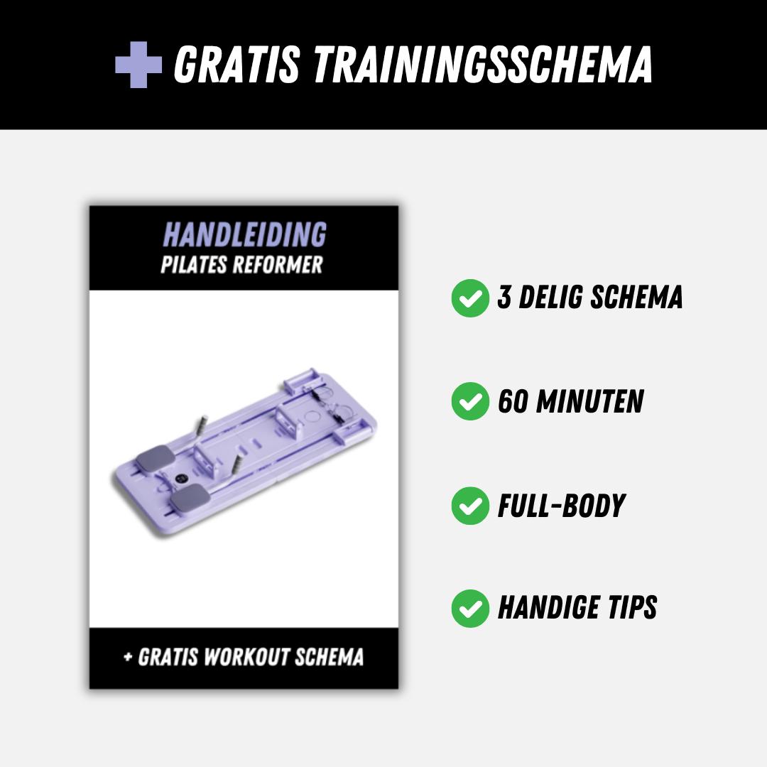 Pilates Reformer - Inklapbaar Pilates Apparaat